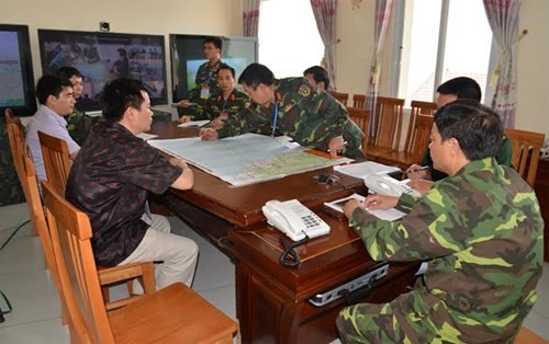       ການຝຶກຊ້ອມໃນແຜນທີ່ກ່ຽວກັບການຮັບມືກັບໄພພິບັດທຳມະຊາດ      - ảnh 1